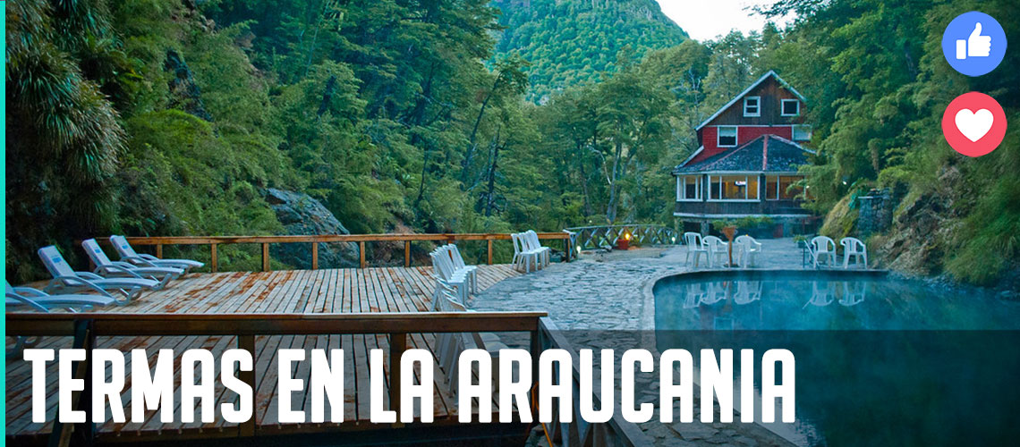 Termas en Región de la Araucania