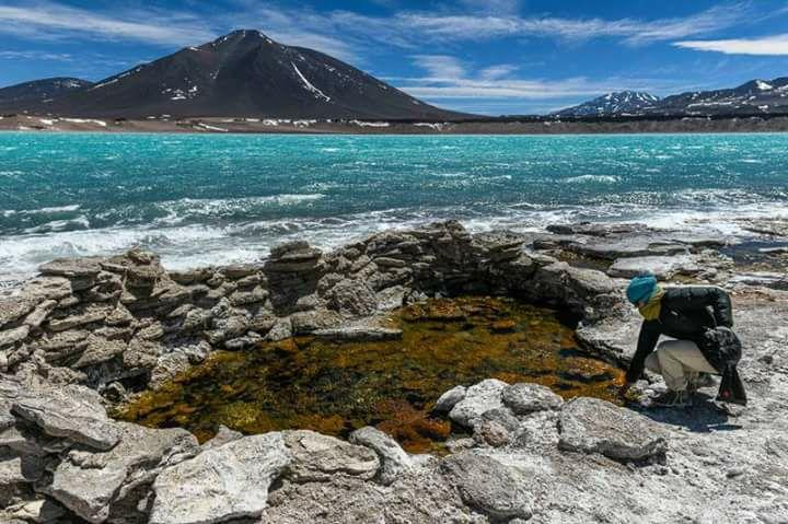 Termas Laguna Verde en Copiapo, Atacama