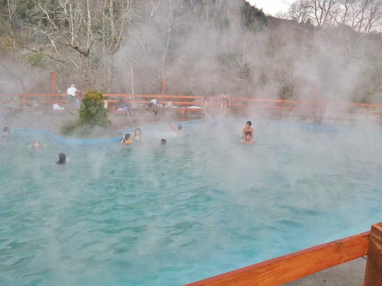 Termas Manquecura en Panguipulli, Los Rios