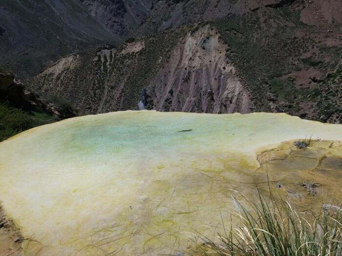 Fotografía 2 de Baños Azules en San Jose De Maipo, Metropolitana