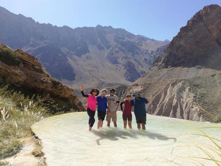 Fotografía 14 de Baños Azules en San Jose De Maipo, Metropolitana