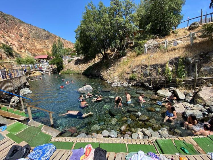 Termas El Medano en San Clemente, Maule