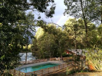 Termas Quilalelfu - Coñaripe en Panguipulli, Los Rios